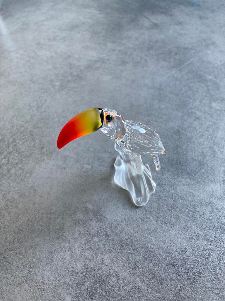Toekan swarovski beeldje, Verzenden, Zo goed als nieuw, Figuurtje