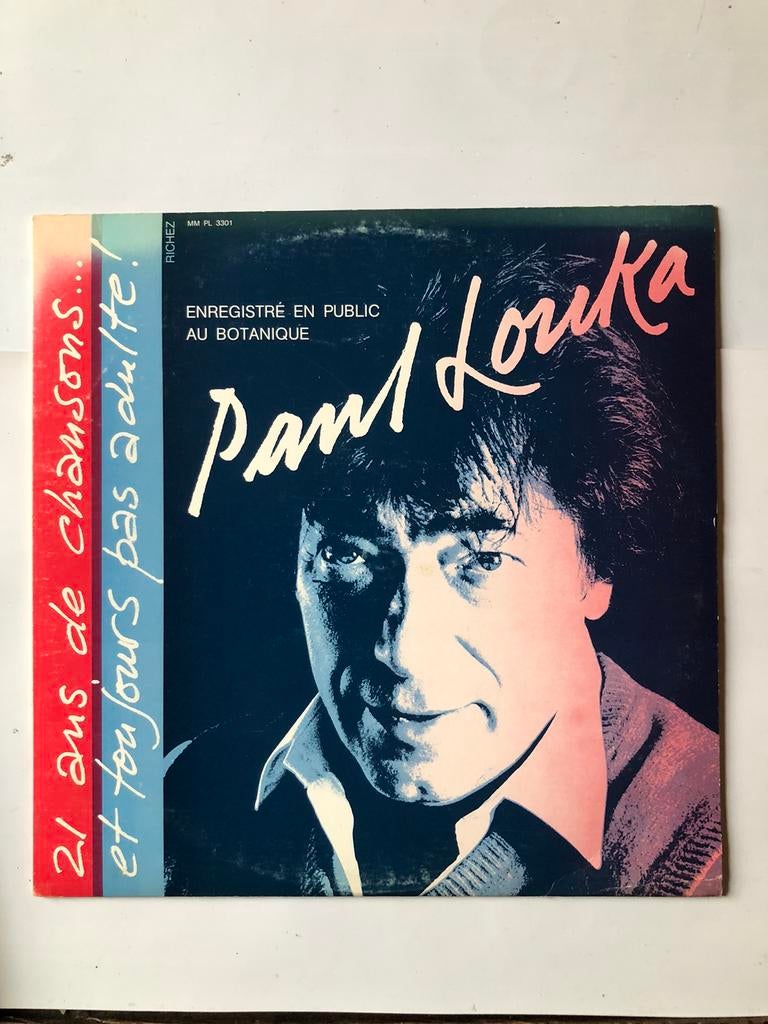 Paul Louka : 21 ans de chansons  (en direct ; 1984), Envoi, Comme neuf