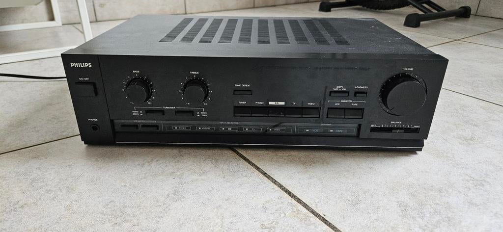 Philips versterker, Audio, Tv en Foto, Versterkers en Ontvangers, Ophalen of Verzenden