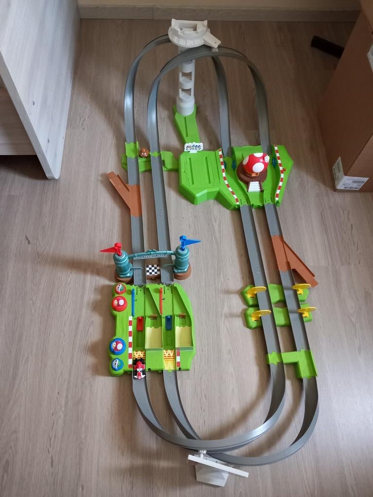 Mario racebaan, Ophalen of Verzenden, Zo goed als nieuw, Racebaan