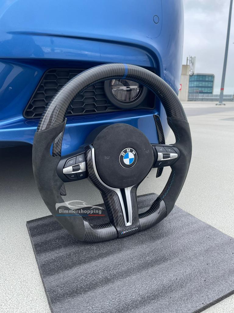 Bmw half carbon, half alcantara stuur, F20 F30 F32 F80 etc, Enlèvement ou Envoi, Neuf, BMW