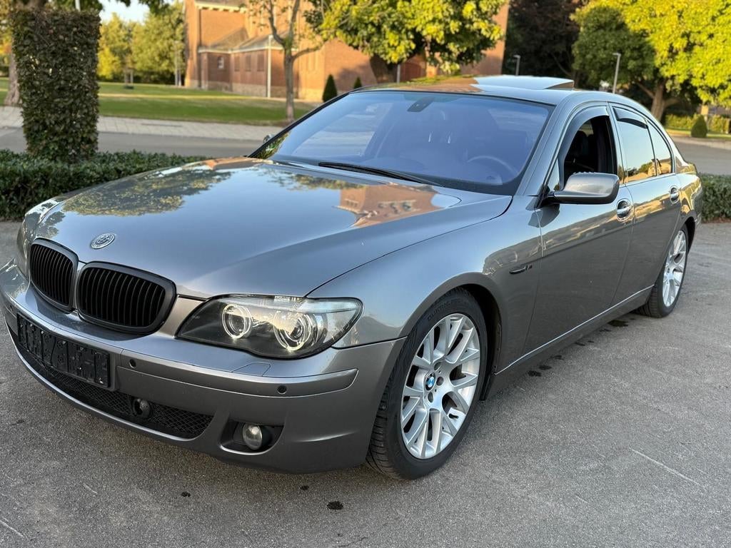 Bmw M750i 4.8L V8 Deluxe 367 PK Automaat Soft Close - Full, Auto's, BMW, Automaat, Xenon verlichting, 7 Reeks, Leder
