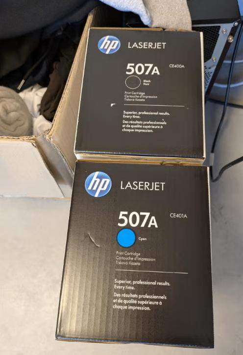 Toner hp laserjet 507A, Computers en Software, Printerbenodigdheden, Ophalen of Verzenden, Nieuw, Toner