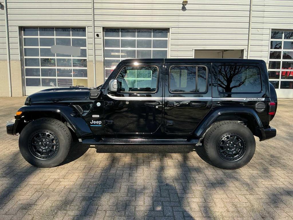 2023 Jeep Wrangler Unlimited 4xe 380 SAHARA IRMSCHER (001/10, Auto's, Monovolume, Gebruikt, Euro 6, Bedrijf