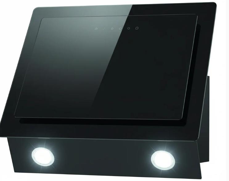 Fabita Andro 60 Nera Dampkap, Elektronische apparatuur, Afzuigkappen, Wandschouwkap, Nieuw, Ophalen of Verzenden, 600 tot 800 m³ per uur