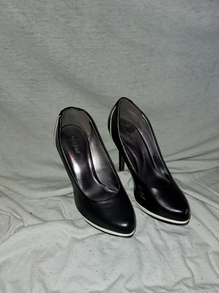 Zwarte "vintage" hakken - Graceland maat 36, Kleding | Dames, Schoenen, Zwart, Ophalen of Verzenden, Graceland, Schoenen met hoge hakken