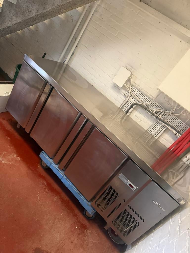 Professionele RVS koelwerkbank – Infrico – Horeca kwaliteit, Zakelijke goederen, Ophalen, Koelen en Vriezen