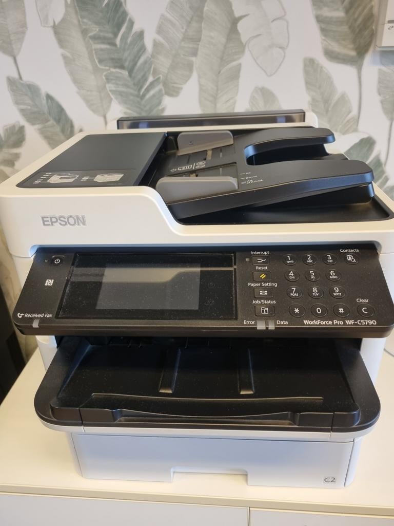 Printer Epson Workforce Pro wf c5790, Computers en Software, Printers, Ophalen, Zo goed als nieuw, Printer
