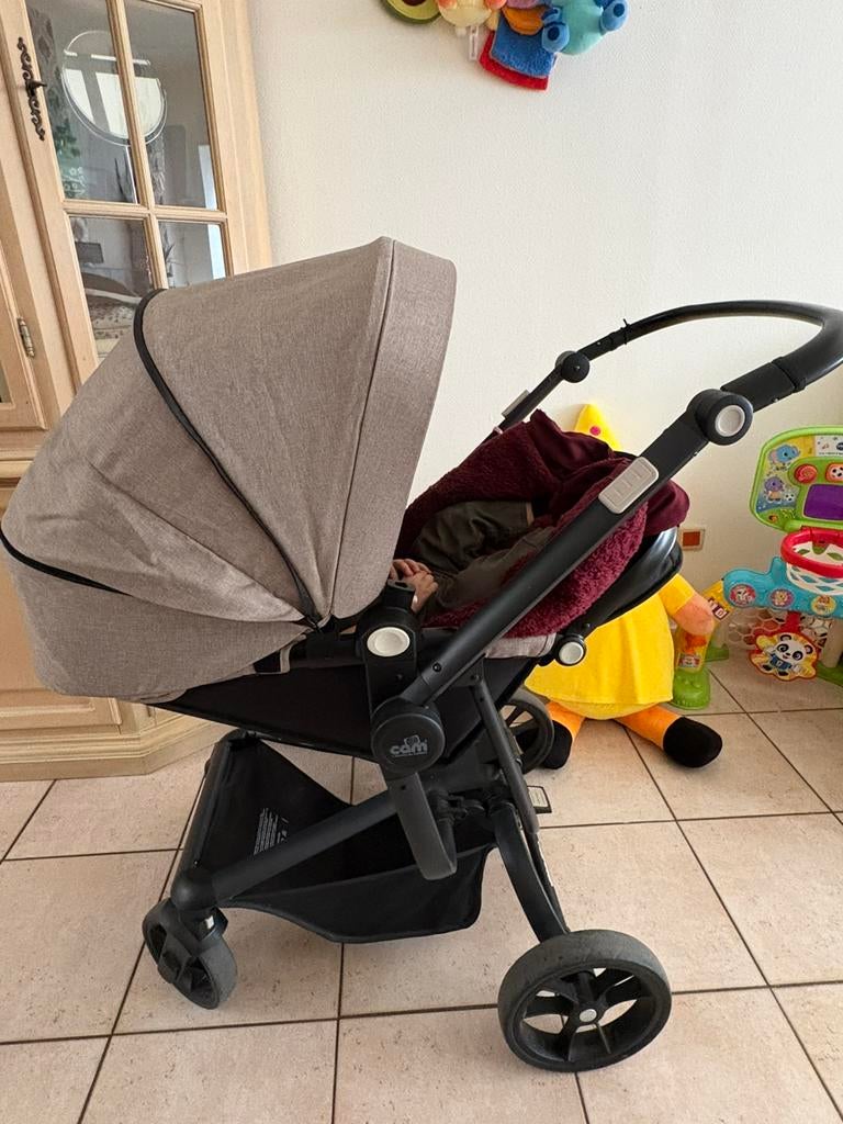CAM il mondo del bambino - 3in1 kinderwagen, Ophalen, Zo goed als nieuw, Overige merken, Verstelbare rugleuning
