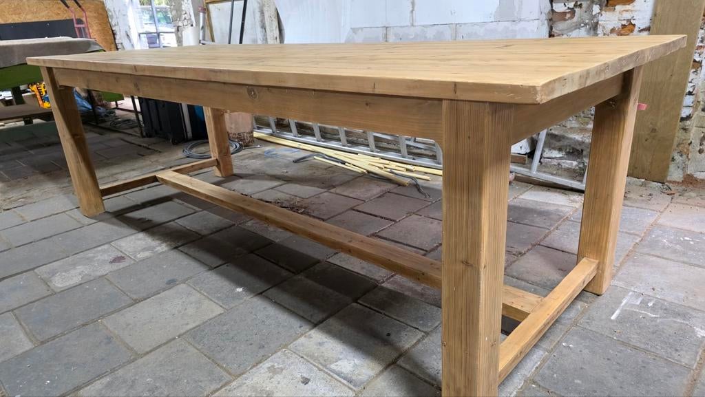 Boerentafel 250 cm, Huis en Inrichting, Tafels | Eettafels, Ophalen