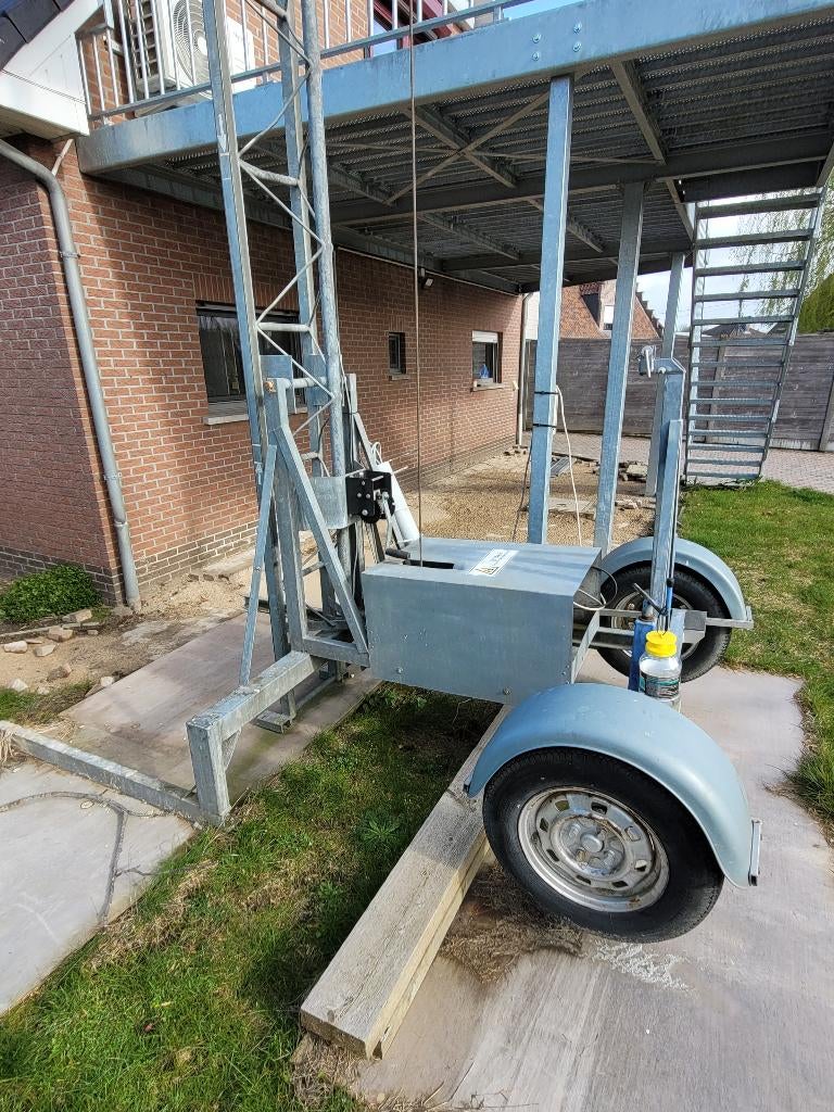 Bouwlift, Ophalen, Gebruikt, Elektrisch