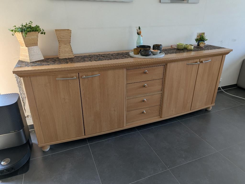 Eetkamer - gratis af te halen, Huis en Inrichting, Complete eetkamers, Ophalen, Gebruikt, 4 tot 6 stoelen