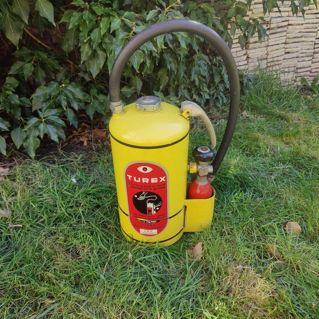 Mooie brandblusser mancave vintage turex, Huis en Inrichting, Ophalen