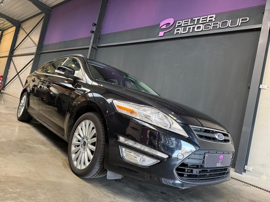 Ford Mondeo Break 2.0 TDci topstaat gekeurd vr. verkoop, Auto's, Euro 5, Zwart, 4 cilinders, Mondeo