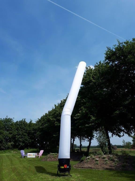 Skytube Wit 6 Meter van de SkytubesShop, Hobby en Vrije tijd, Feestartikelen, Ophalen of Verzenden, Nieuw, Feestartikel