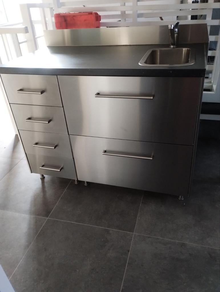 Meubel met wasbak ideaal voor buiten, Enlèvement