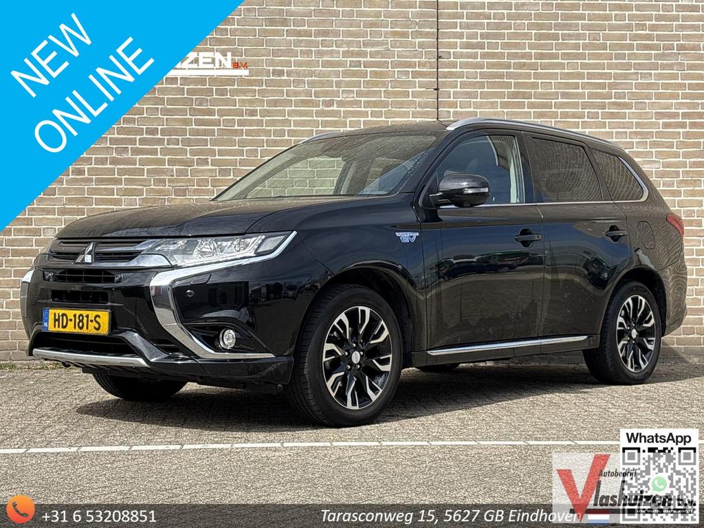 Mitsubishi Outlander 2.0 PHEV Instyle+ | Schuif/Kanteldak |, Auto's, Zwart, Elektrische ramen, Bedrijf, Hybride Elektrisch/Benzine