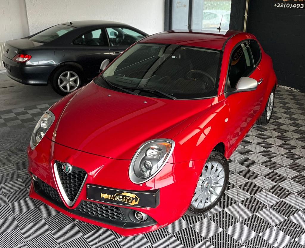 Alfa Roméo Mito 1.4i 1er Propriétaire Garantie 12 Mois, Autos, Alfa Romeo, Euro 5, Achat, Noir, 130 g/km
