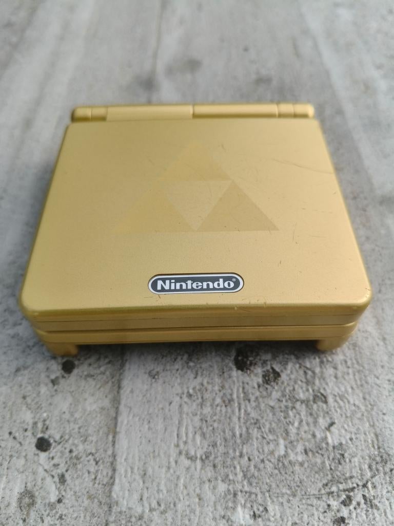 Nintendo Game Boy Advance SP console Zelda Limited Edition, Games en Spelcomputers, Ophalen of Verzenden, Gebruikt, Game Boy Advance SP