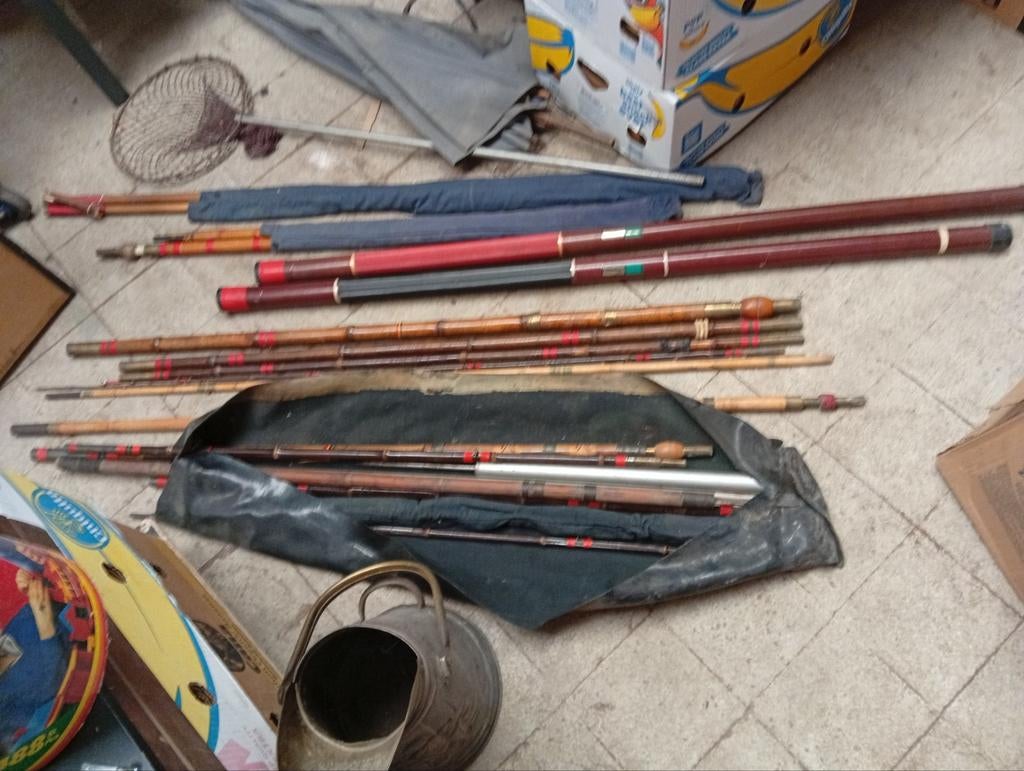 Matériel de pêche, Enlèvement