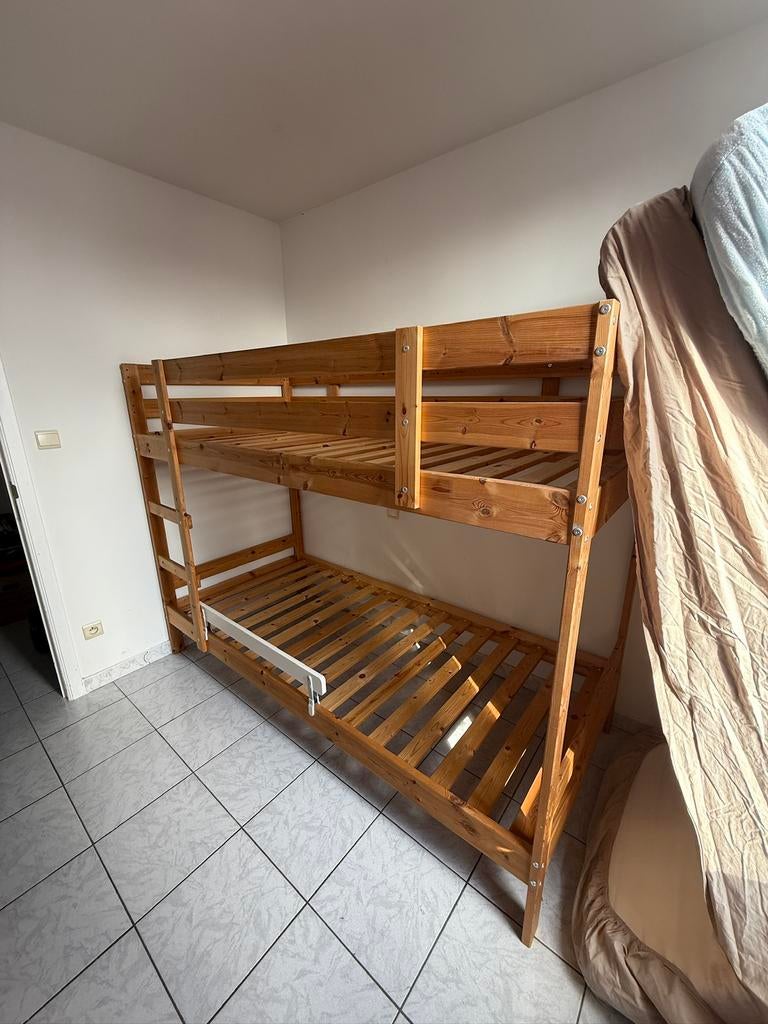 Lit superposé IKEA 90x200, Maison & Meubles, Enlèvement, Utilisé