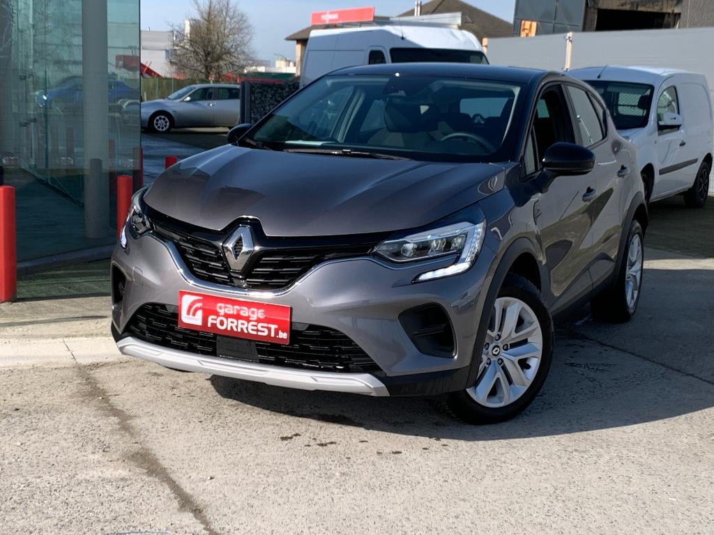 Renault Captur Tce 90 Pk Corporate Edition, Auto's, Renault, Stof, Euro 6, SUV of Terreinwagen, Zilver of Grijs