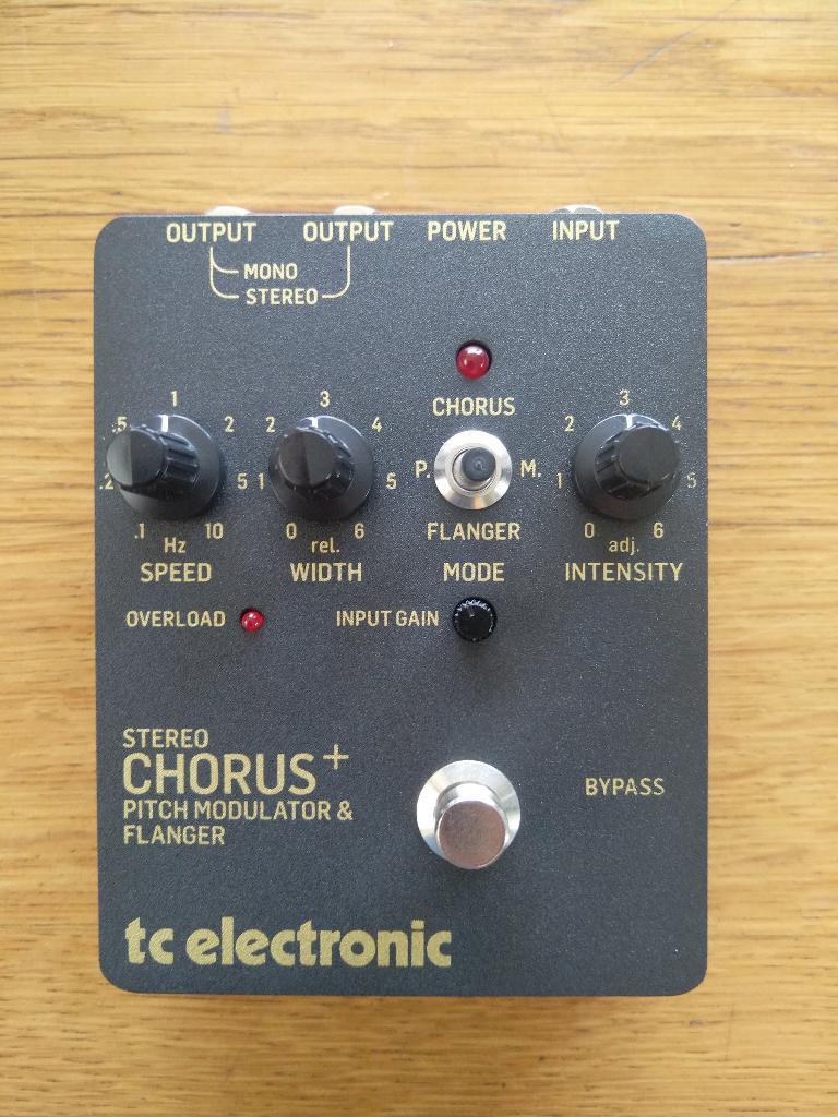 TC electronic SCF Gold Chorus/Flanger, Muziek en Instrumenten, Effecten, Ophalen, Zo goed als nieuw, Chorus