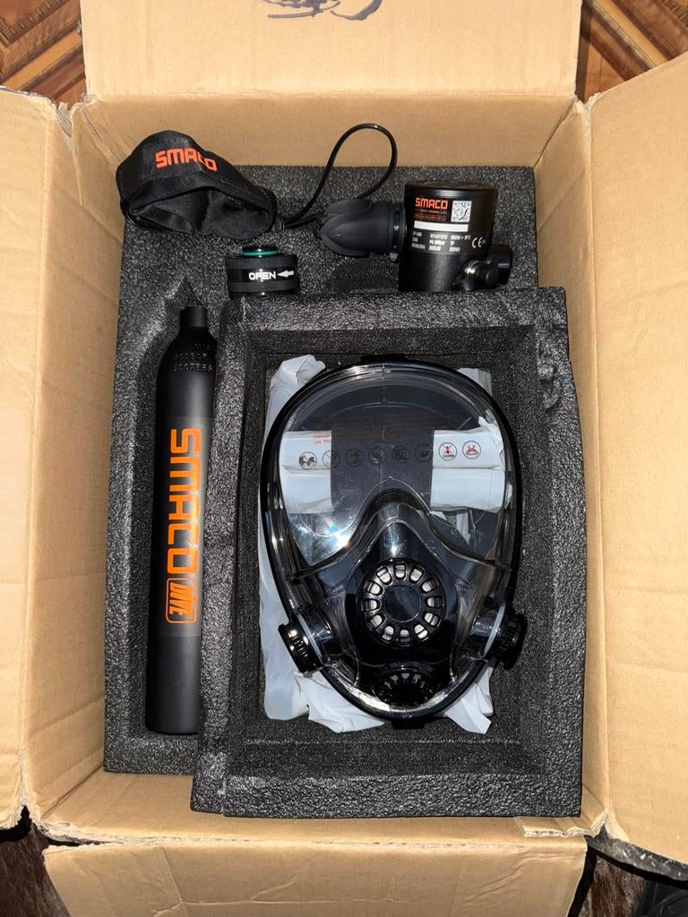 Bouteille de plongee smaco, Ophalen, Nieuw, Duikpak