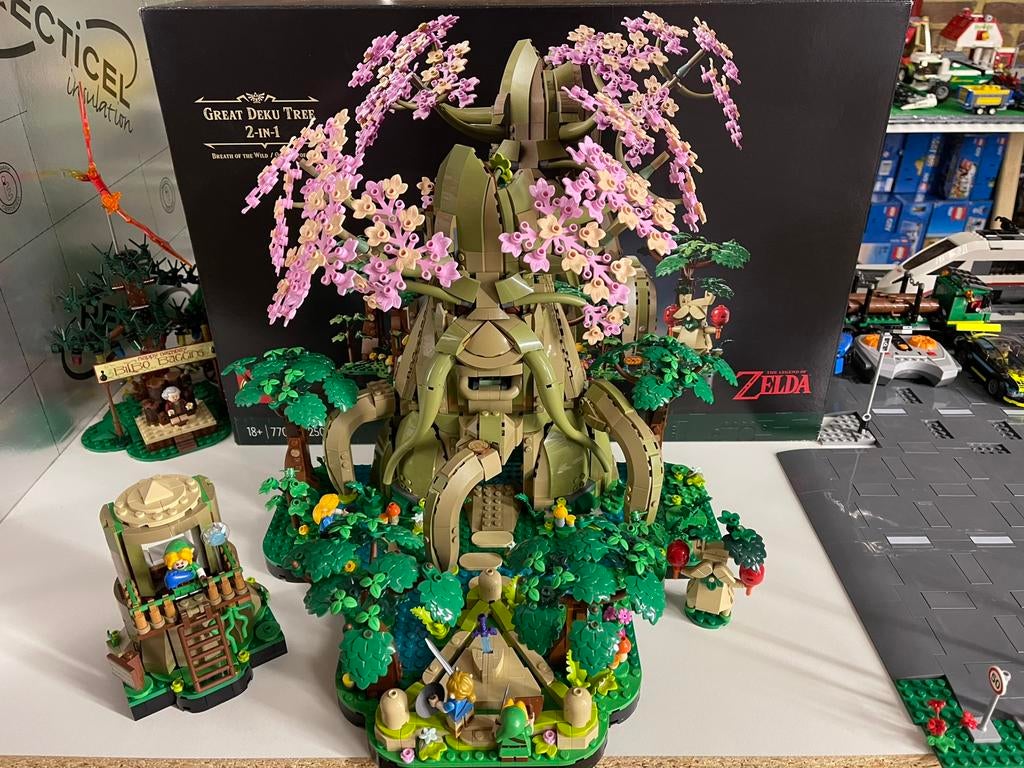 Lego 77092 Great Deku Tree (100% compleet), Ophalen of Verzenden, Zo goed als nieuw