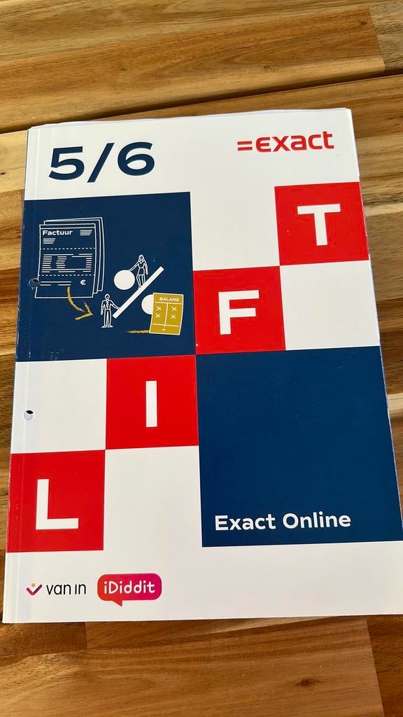 Lift 5-6 D/A - exact leerwerkboek, Boeken, Schoolboeken, Ophalen, Economie