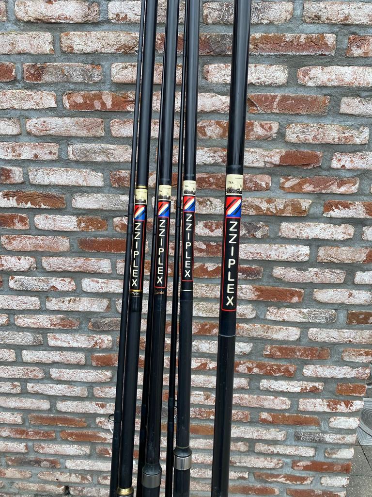 Zziplex vis stokken, Watersport en Boten, Hengelsport | Witvissen, Ophalen, Zo goed als nieuw