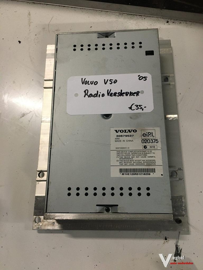 Volvo V50 2005 1.8  Radio Versterker, Auto diversen, Autoradio's, Ophalen of Verzenden