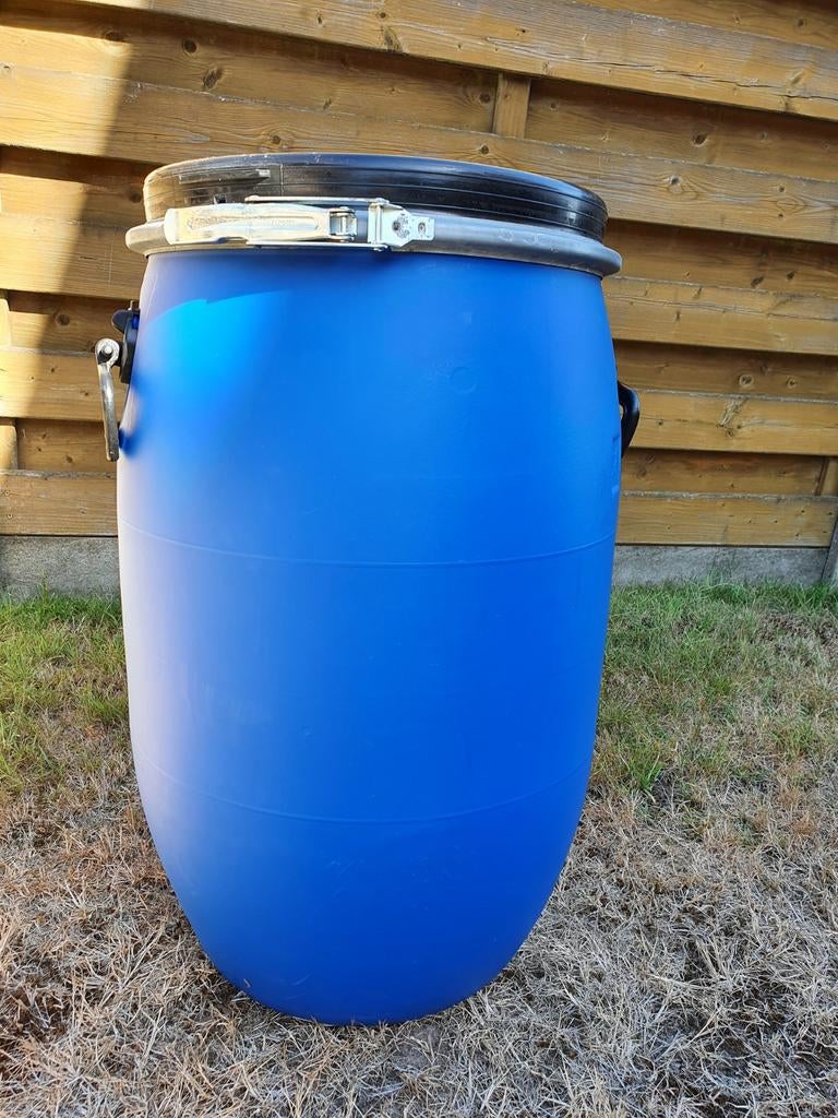 Nieuwe regenwaterton/dierenvoedingston .(60 liter), Tuin en Terras, Regentonnen, Minder dan 75 liter, Ophalen, Nieuw, Kunststof