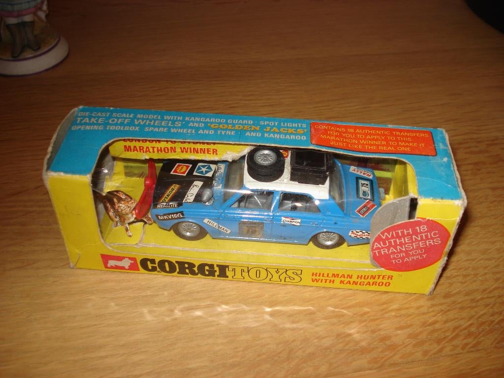 Corgi toys Hillman, Hobby en Vrije tijd, Modelauto's | 1:43, Verzenden, Gebruikt, Auto, Corgi