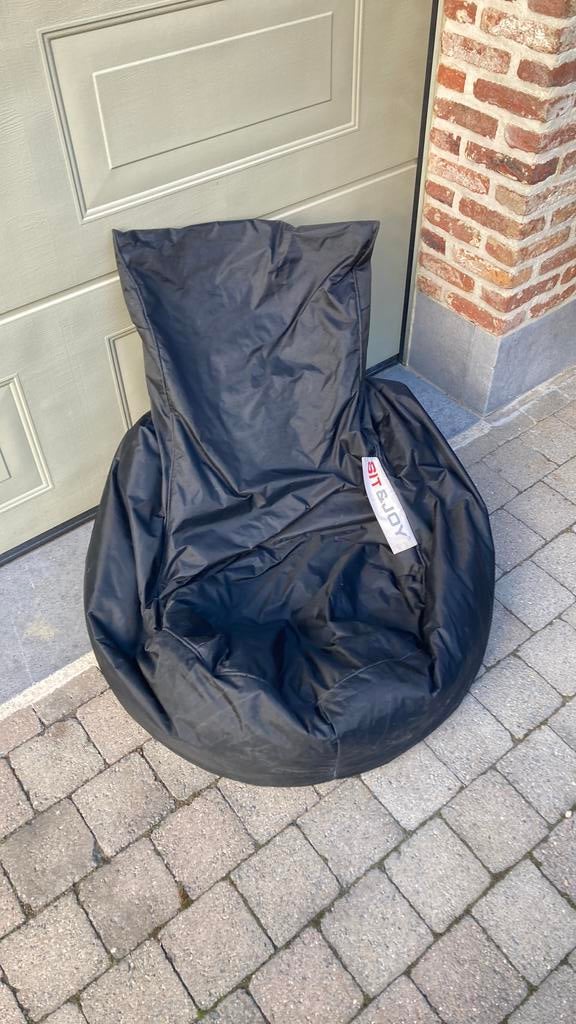 Zitzak, Huis en Inrichting, Zitzakken, Ophalen, Zo goed als nieuw, Zwart, Zitzak
