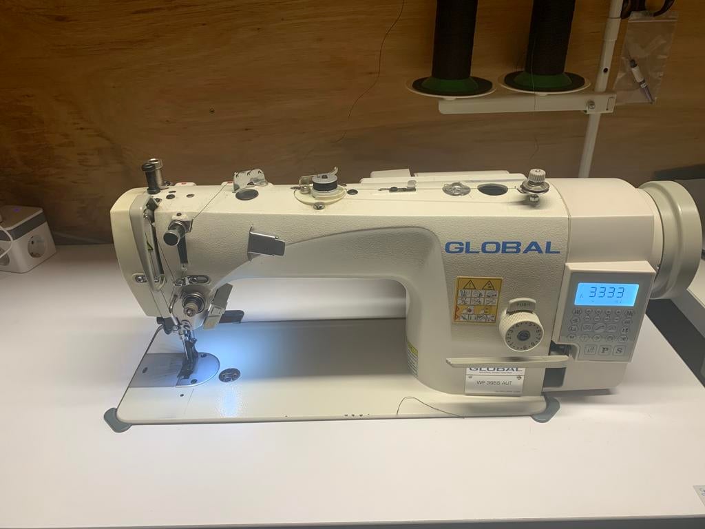 Global WF 3955au, Ophalen, Zo goed als nieuw, Naaimachine