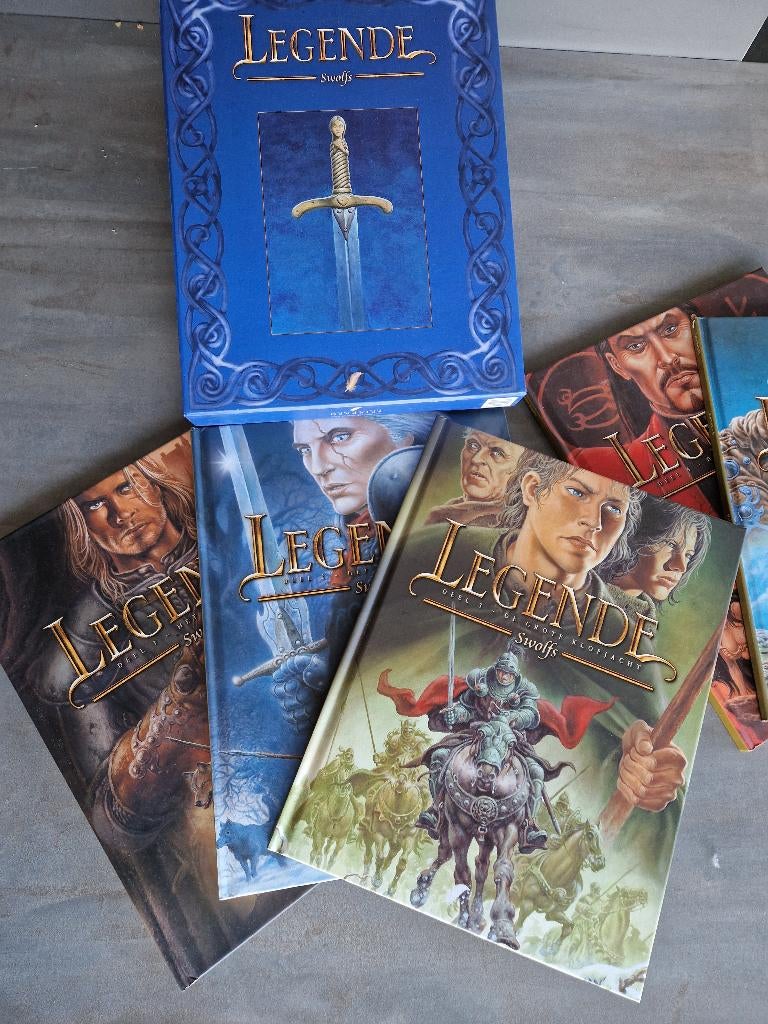 Stripreeks "Legende" door Yves Swolfs (9 delen), Livres, Plusieurs BD, Enlèvement ou Envoi, Comme neuf, Yves Swolfs