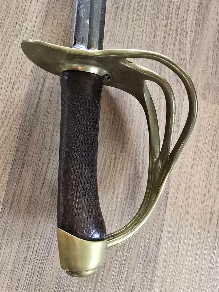 Zeldzame Kurassierssabel Belgische Rijkswacht sabel Albert I, Verzamelen, Militaria | Algemeen, Rijkswacht, Ophalen