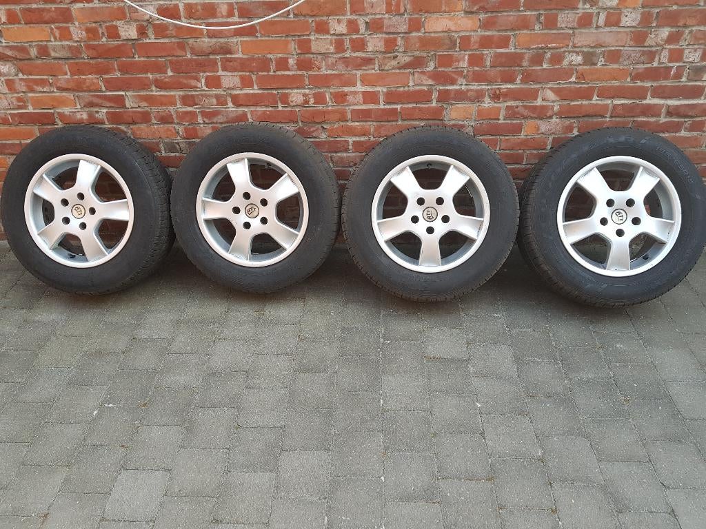 Velgen Met Banden Good Year 195/65 R 15. 6 - 7 mm, Auto-onderdelen, Banden en Velgen, Ophalen, Gebruikt, 15 inch, Banden en Velgen