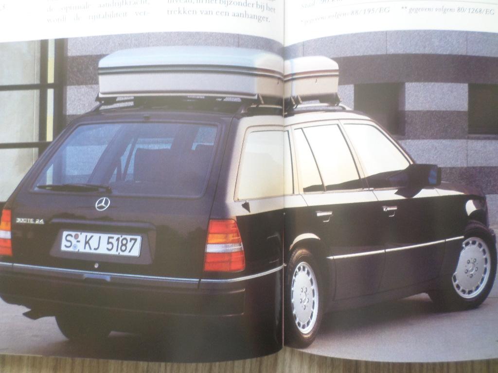 Brochure pour la Mercedes 200 230 300 TE TE-24 W124 1090, Livres, Autos | Brochures & Magazines, Mercedes, Enlèvement ou Envoi