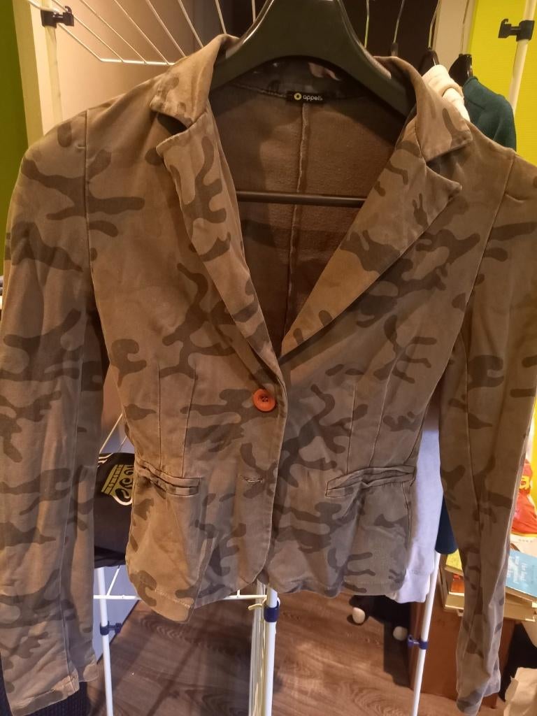 veste courte à imprimé militaire, Taille 38/40 (M), Appel's, Enlèvement ou Envoi, Porté