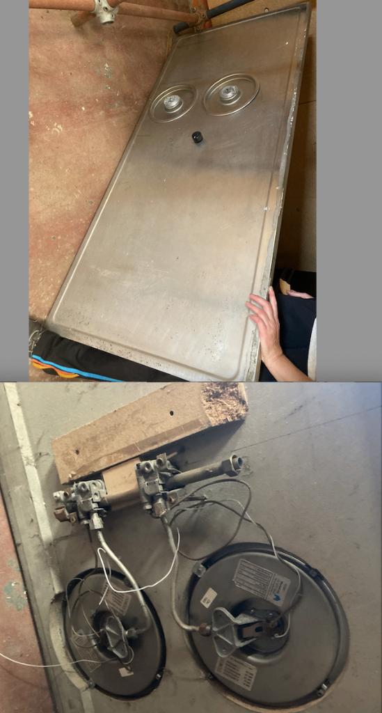 KEUKEN BLAD, Ophalen, Inox, Kraan