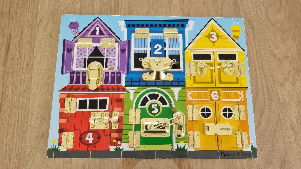 slotenbord melissa & doug, Ophalen, Gebruikt, Ontdekken