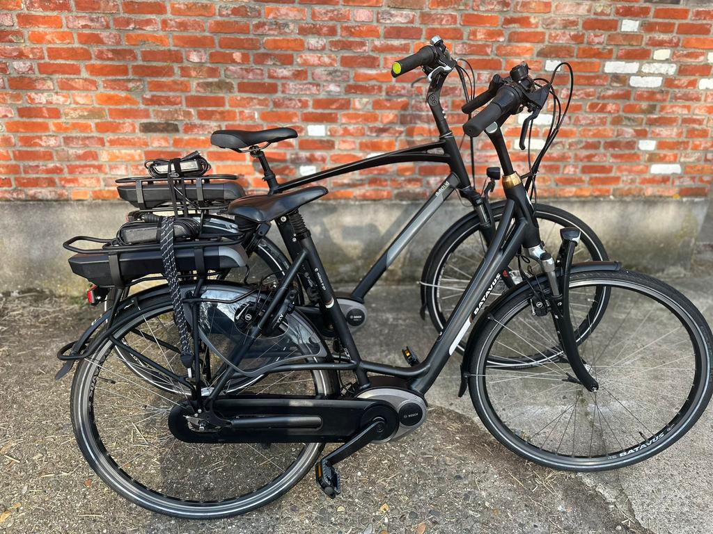 Set electrische bosch middenmotor fietsen, Fietsen en Brommers, Elektrische fietsen, Zo goed als nieuw, Overige merken, 51 tot 55 cm