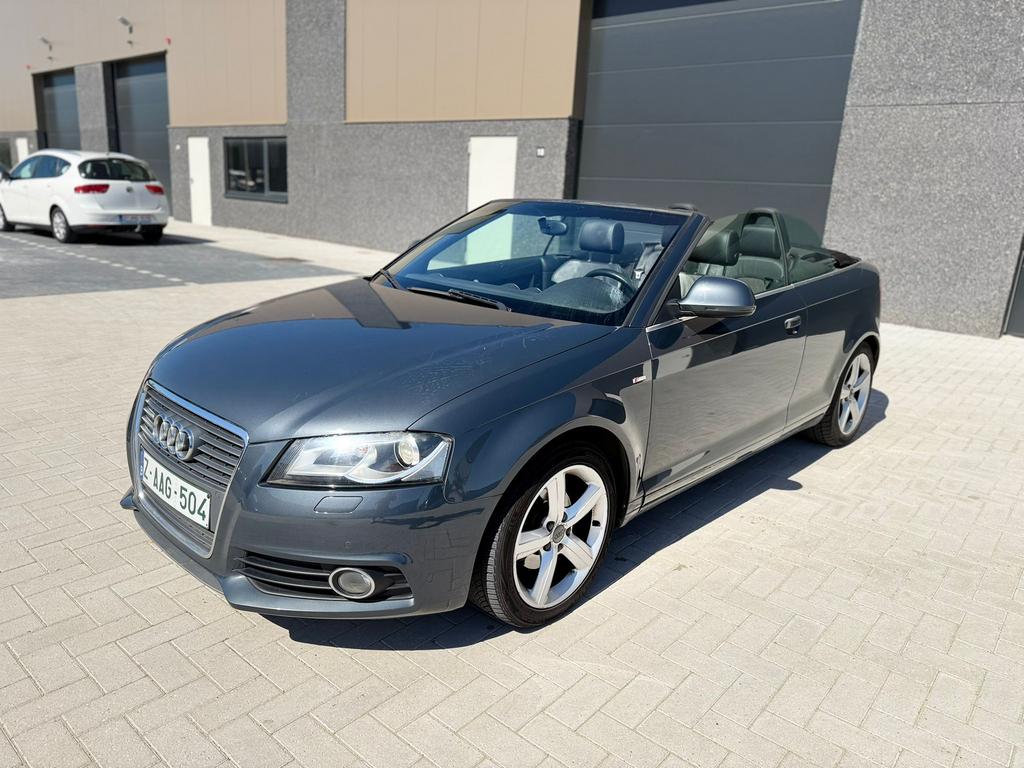 Audi A3 Cabriolet - 3x S line - euro 5 - eerste eigenaar, Auto's, Audi, Euro 5, Cabriolet, Alcantara, Bedrijf