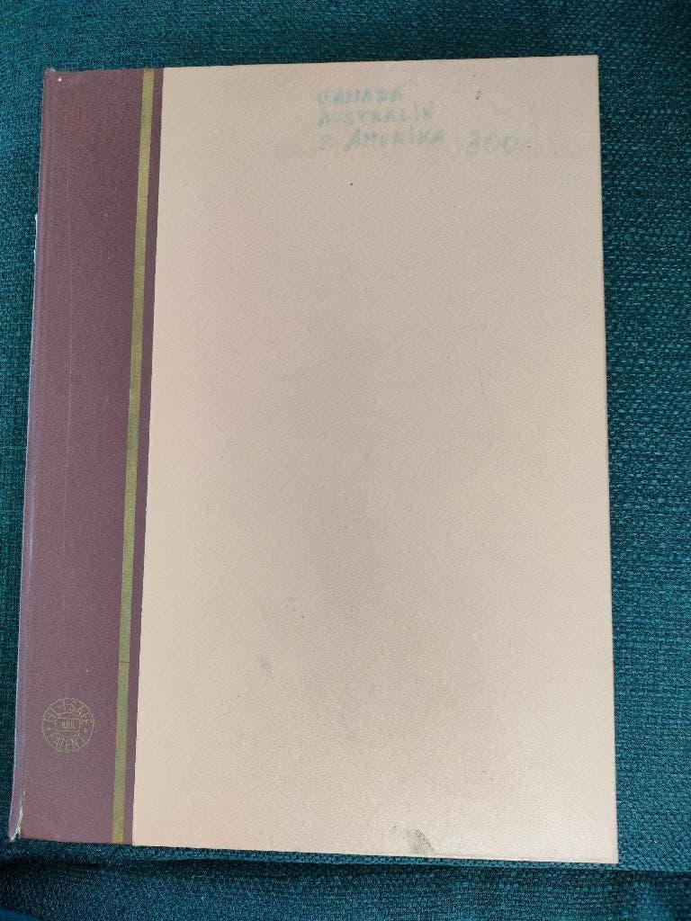 album de timbres beige de Fil-I-Safe avec 32 pages blanches, Envoi, Album de collection