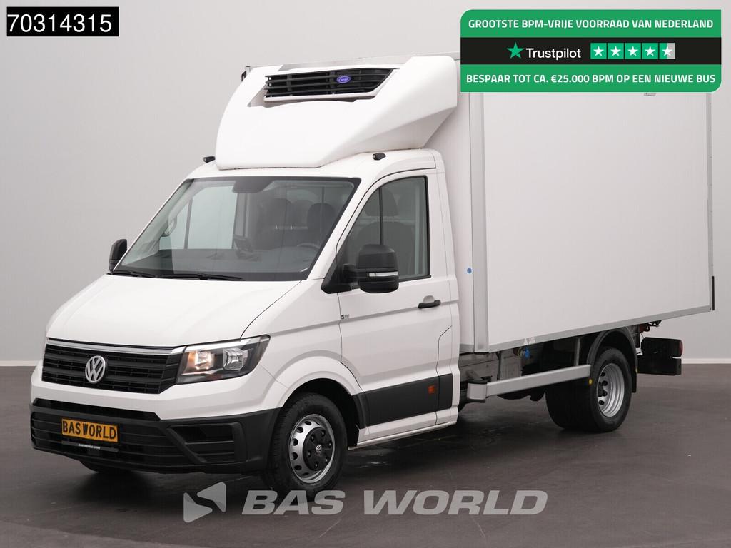 Volkswagen Crafter 177pk Dubbellucht Koelwagen Lamberet Xari, Auto's, Bestelwagens en Lichte vracht, Stof, Gebruikt, Euro 6, Volkswagen