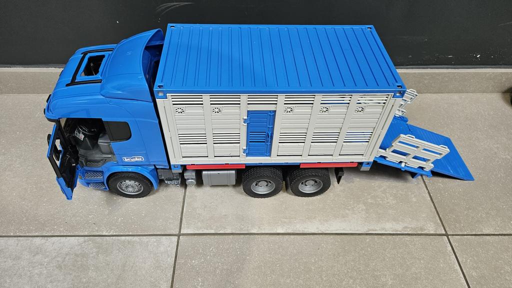 Bruder camion transport animaux, Enlèvement, Utilisé