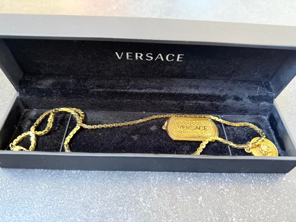 Versace ketting – goudkleurig – zo goed als nieuw, Ophalen of Verzenden