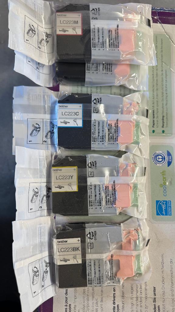 Brother LC 223 inkt, Ophalen, Nieuw, Cartridge, Brother